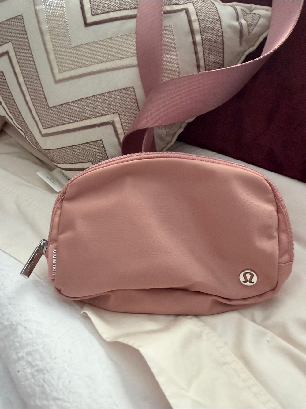 lululemon athletica Dusty Rose/pink Crossbody Pouch/Fannypack